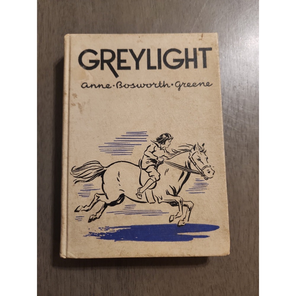 Vintage Greylight Anne Bosworth Greene 1924 Cadmus Book Rare Ex-Library Horse HC
